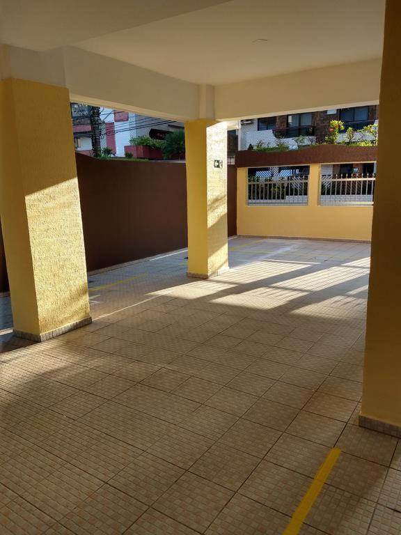 Apto Canto Do Forte - Praia Grande - Local Privilegiado - 100 Metros Da Praia - Internet Inclusa Ngoại thất bức ảnh